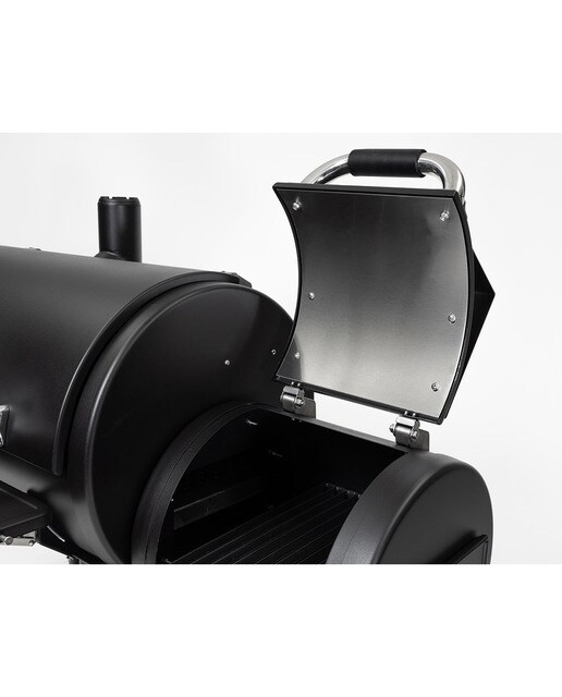 Barbecue para Defumar a Carvão Regal Offset 500 Antracite-12