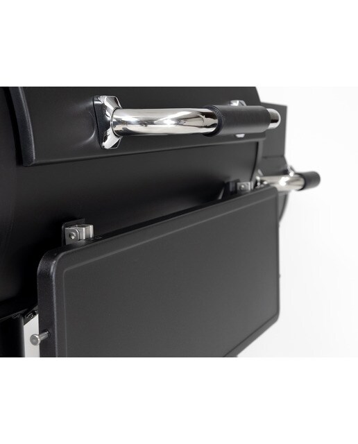 Barbecue para Defumar a Carvão Regal Offset 500 Antracite-13