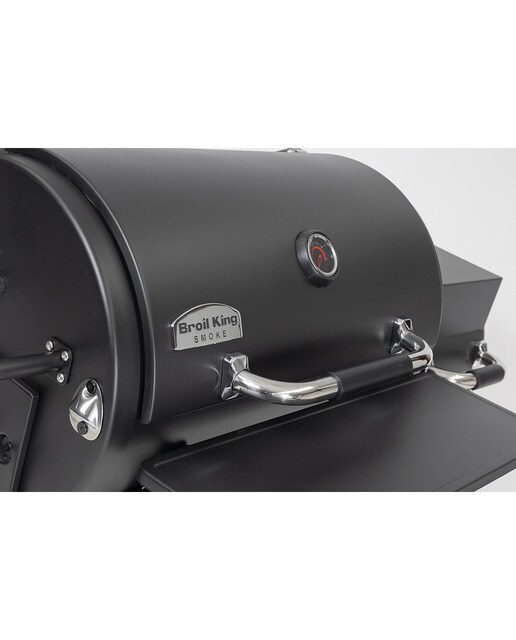 Barbecue para Defumar a Carvão Regal Offset 500 Antracite-15