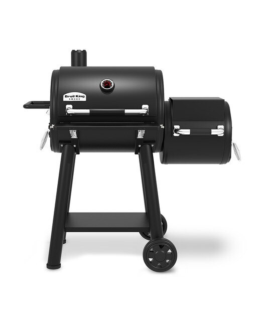 Imagen 2 de Barbacoa ahumadora de carbón Regal Offset 400 Broil King - Antracita Antracita