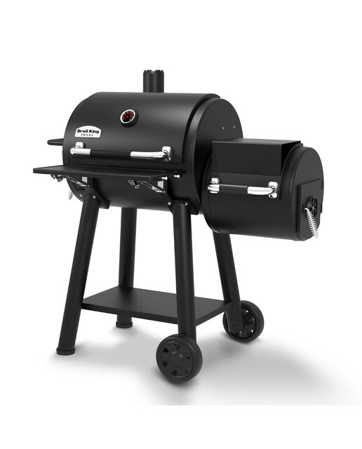 Imagen 5 de Barbacoa ahumadora de carbón Regal Offset 400 Broil King - Antracita Antracita
