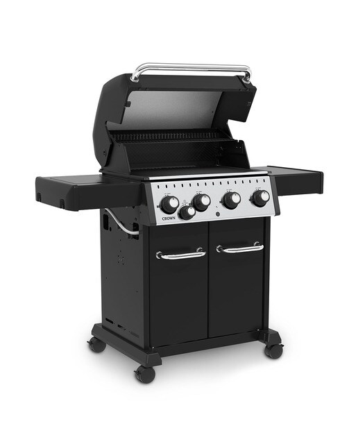 Barbecue a Gás com 4+1 Queimadores Crown 440 Antracite-3