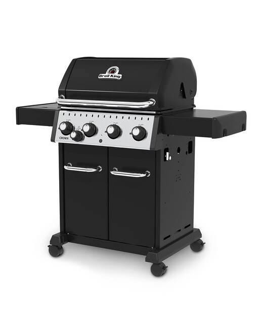 Barbecue a Gás com 4+1 Queimadores Crown 440 Antracite-5