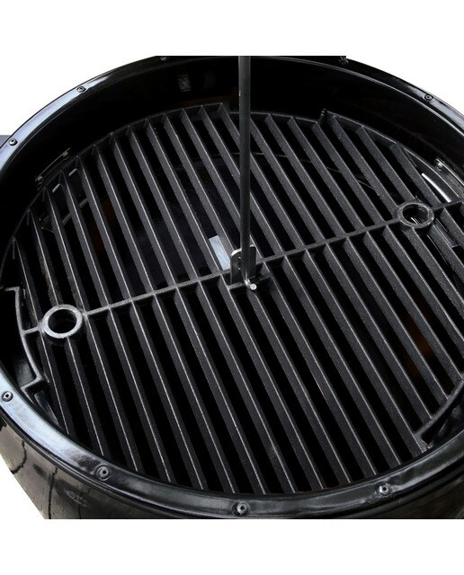 Barbecue a Carvão Kamado KEG 5000 Preto-7