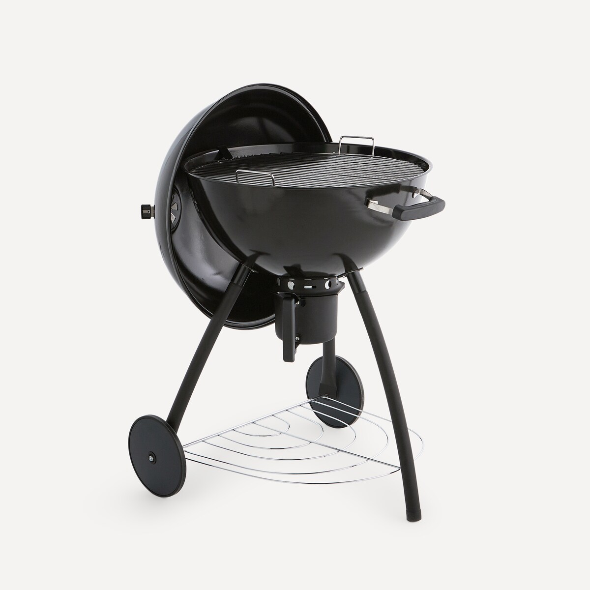 Barbecue a Carvão Colorado Preto-2