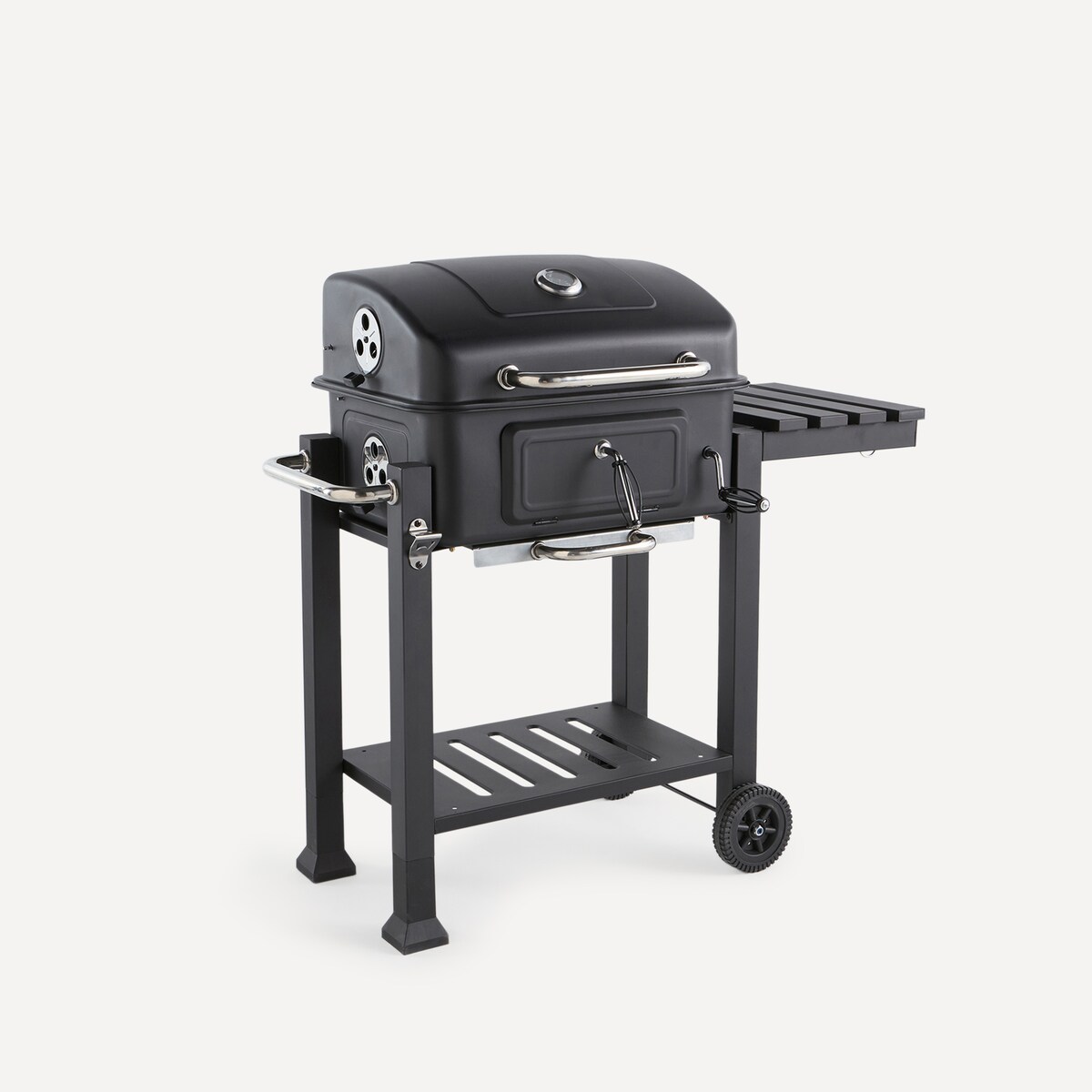 Barbacoa de carbón New Ranger Negro-2