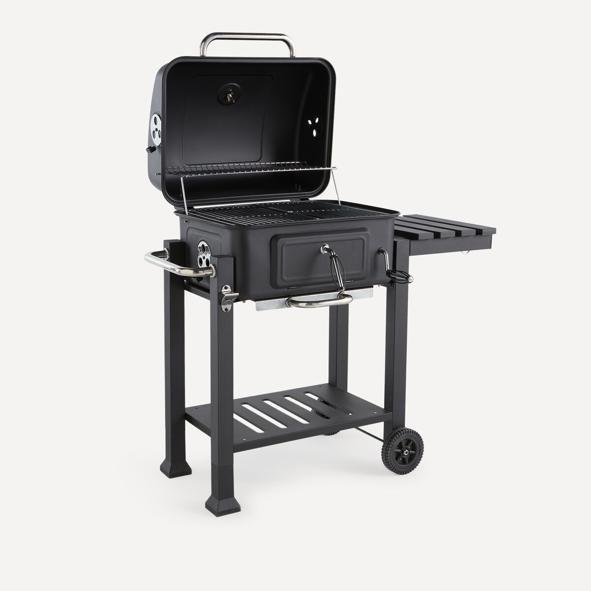 Barbacoa de carbón New Ranger Negro-3