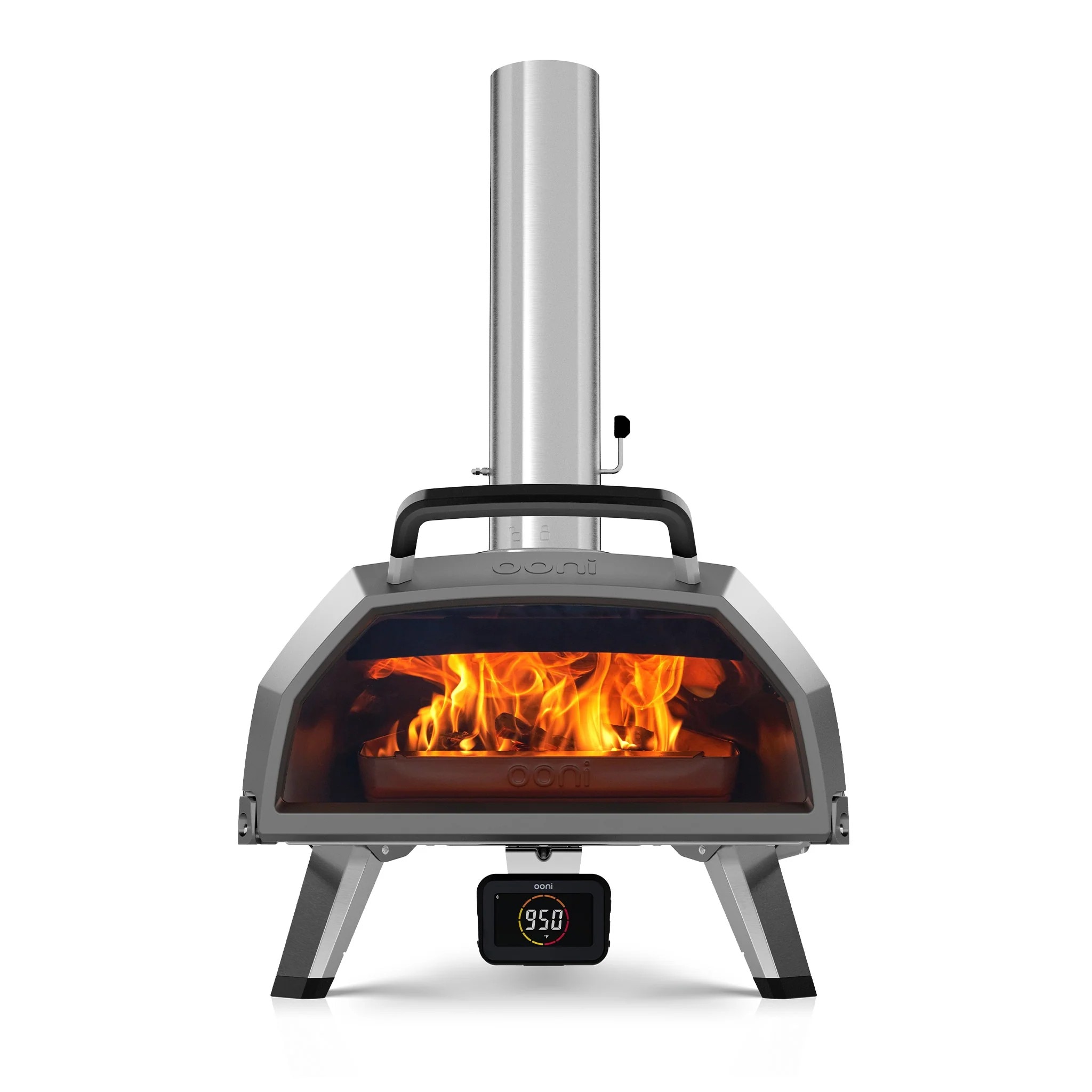 Forno de Lenha Portátil para Pizzas Karu 2 Pro Preto-2