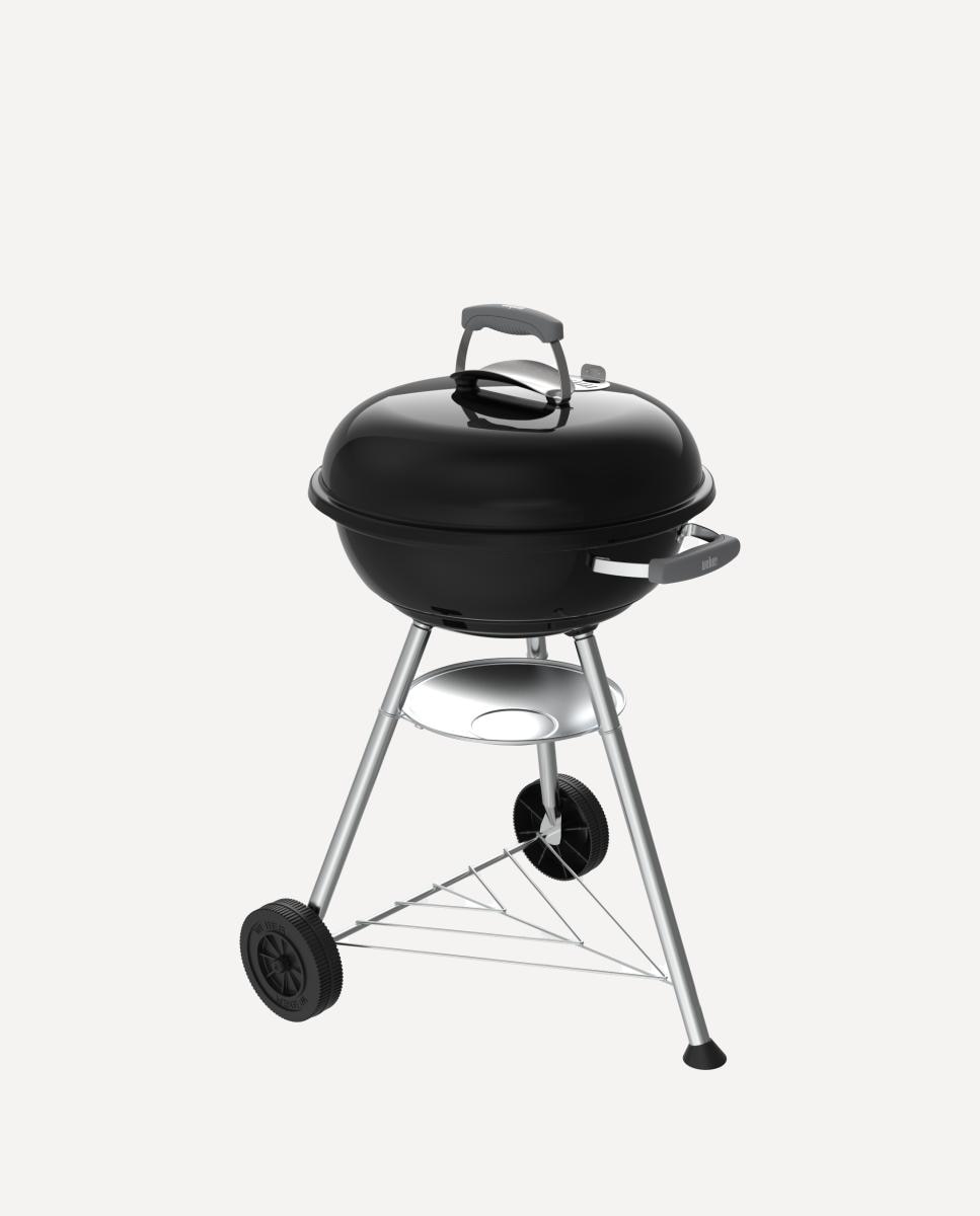 Barbacoa de carbón Original Kettle 47 + Briquetas Weber Antracite-3