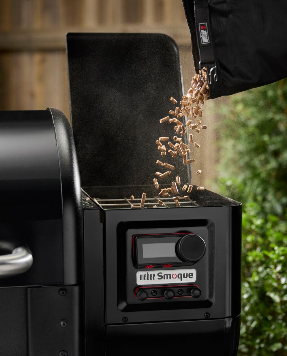 Churrasqueira a pellet Smoque Weber Antracite-7