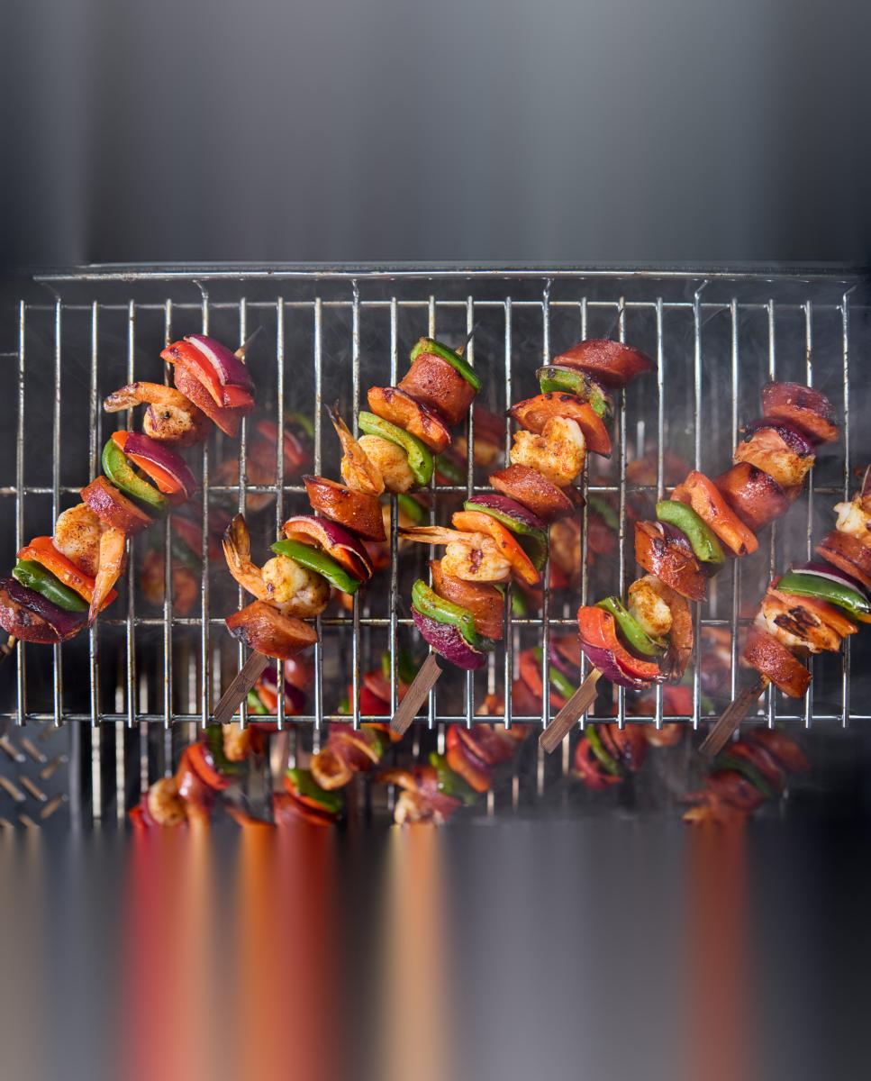 Churrasqueira a pellet Smoque Weber Antracite-12