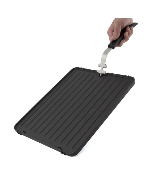 Placa para Barbecue Portachef/Gem Antracite-2