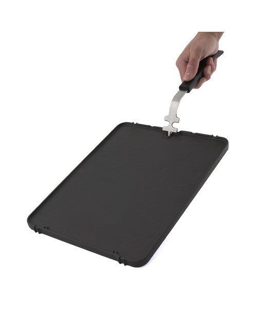 Placa para Barbecue Portachef/Gem Antracite-3