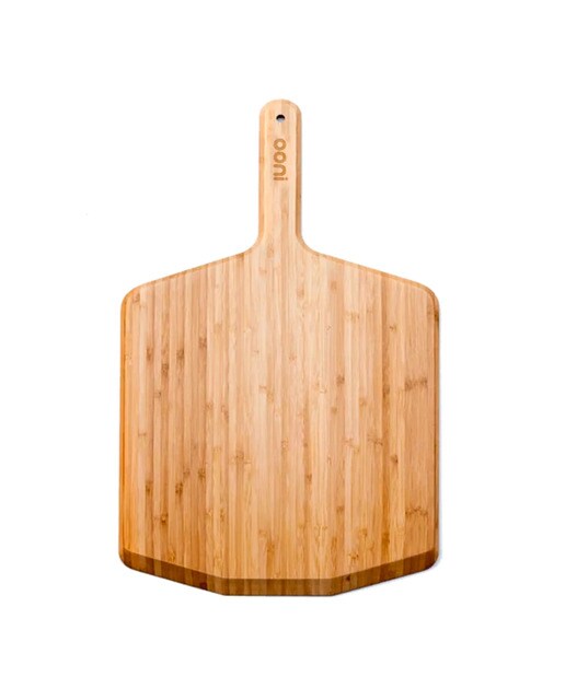 Tábua com Cabo Para Piza de Bambu 12 2