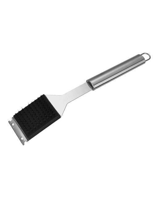 Maletín con 5 accesorios para barbacoa Basics El Corte Inglés Acero-6