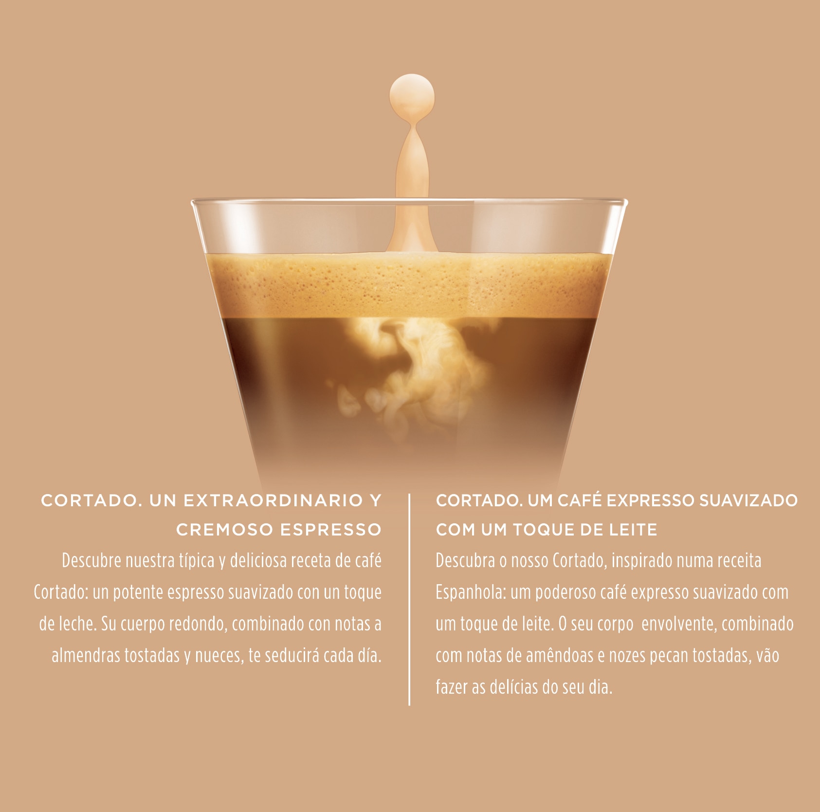 Estuche 16 cápsulas NESCAFE DOLCE GUSTO café Cortado Espresso Macchiatto selección de arábica y robusta 3
