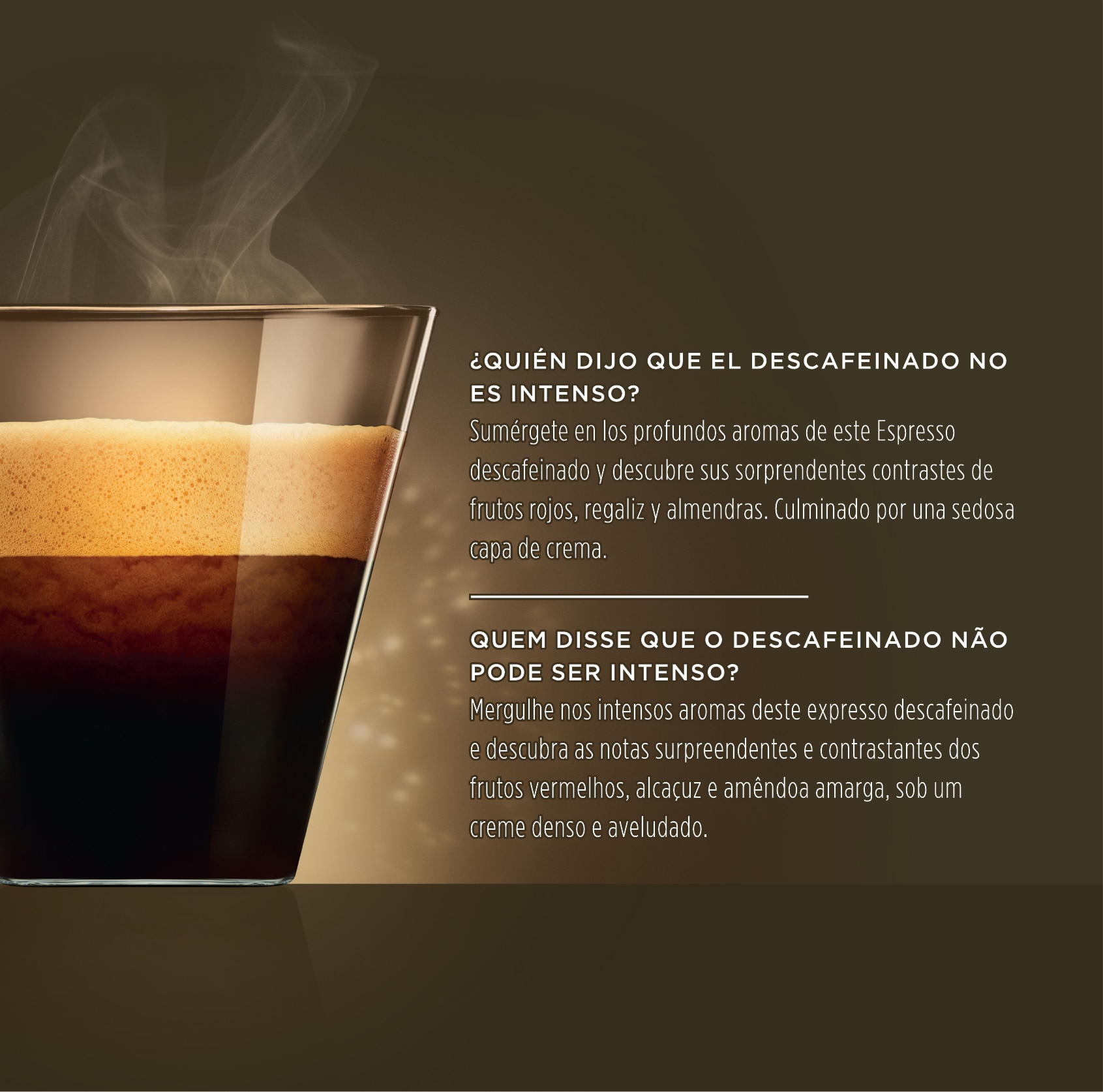 Estuche 16 cápsulas intensidad 7 NESCAFE DOLCE GUSTO café espresso descafeinado intenso selección arábica y robusta de Colombia y Vietnam 3