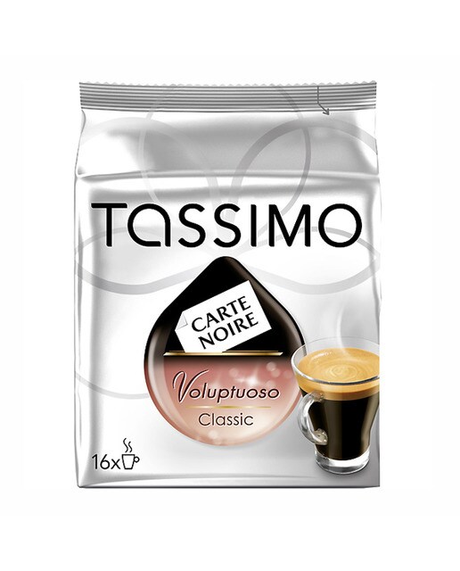 Imagen 0 de Bolsa de 16 cápsulas Carte Noire voluptioso Classic Tassimo