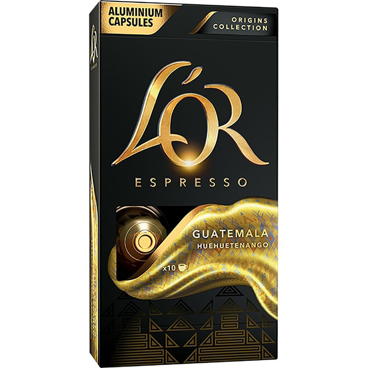 Imagen 0 de Estuche 10 cápsulas L'OR ESPRESSO Origins Collection café de Guatemala Huehuetenango compatibles con máquinas Nespresso Original