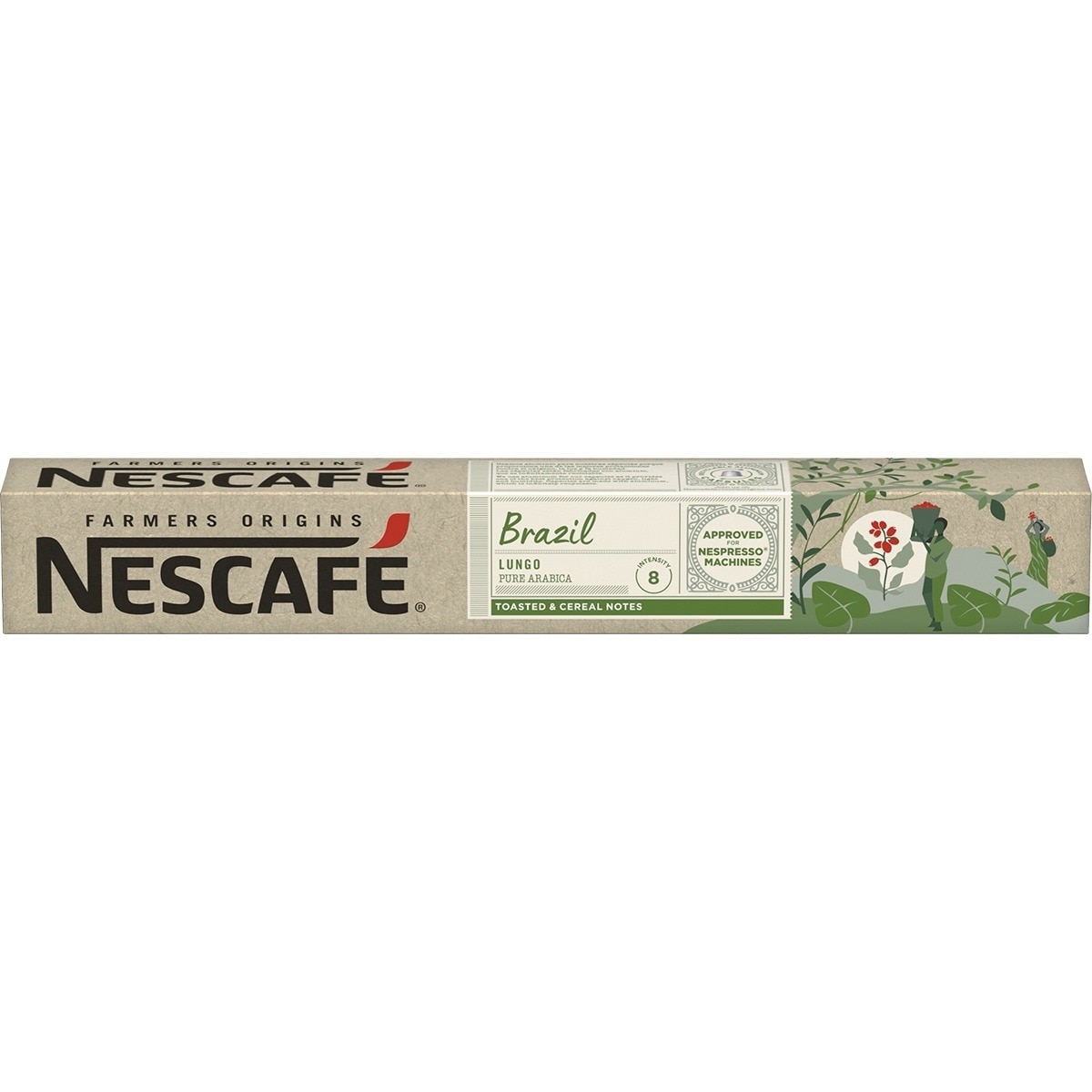 Imagen 0 de Estuche 10 cápsulas Italian Style café espresso intensidad 11 cápsulas compatibles con máquinas Nespresso