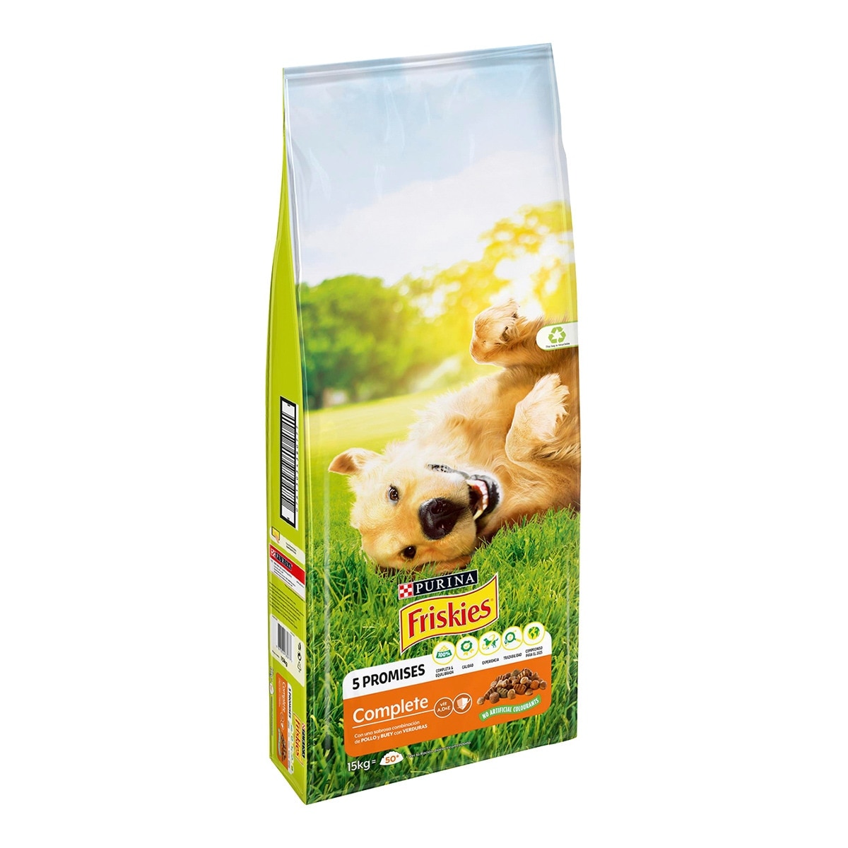 Purina Friskies - Pienso para perros adultos Friskies Vitafit Complete pollo y verduras 15 kg
