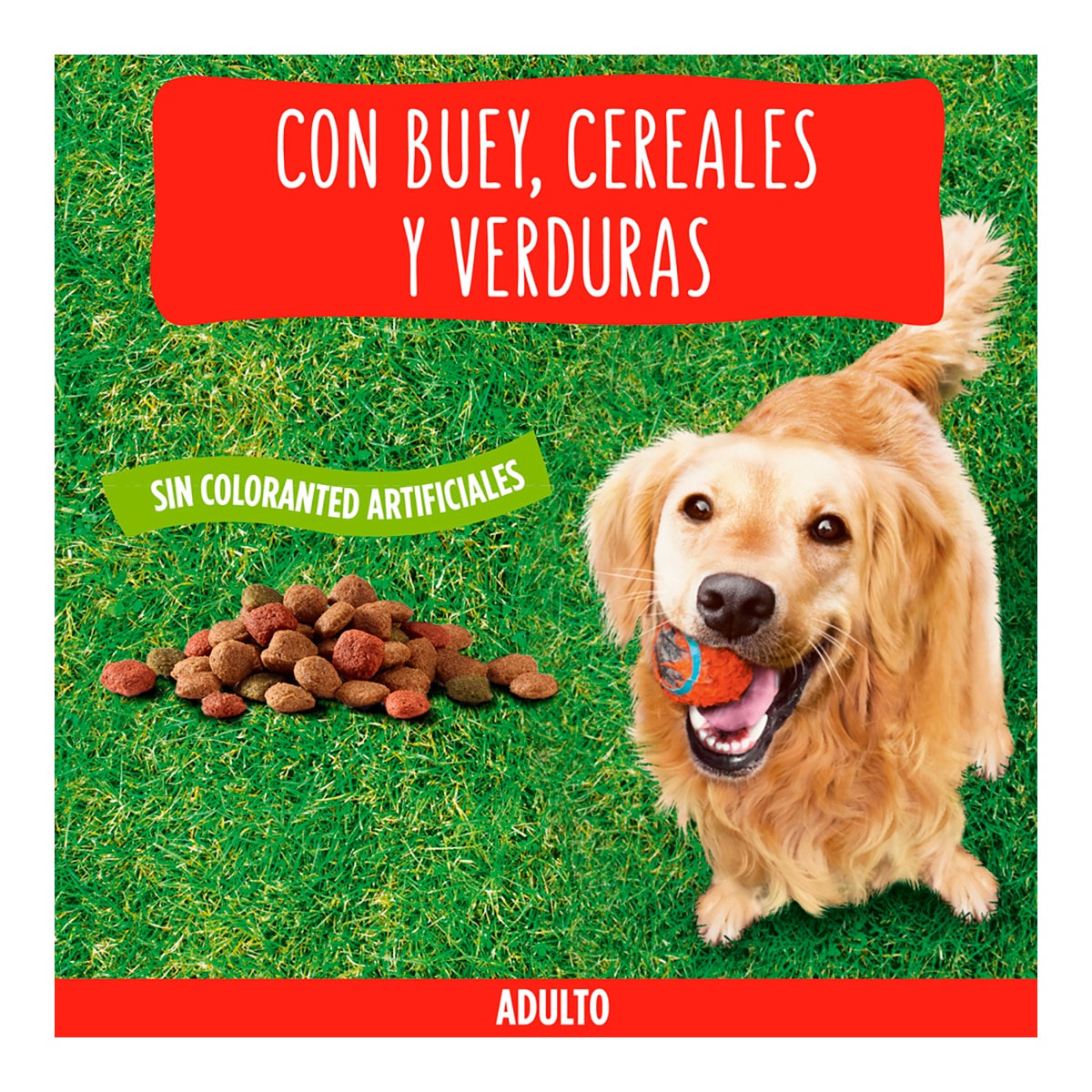 Imagen 4 de Pienso para perros adultos Friskies buey, cereales y verduras