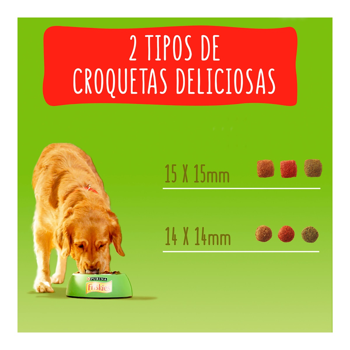 Imagen 5 de Pienso para perros adultos Friskies buey, cereales y verduras