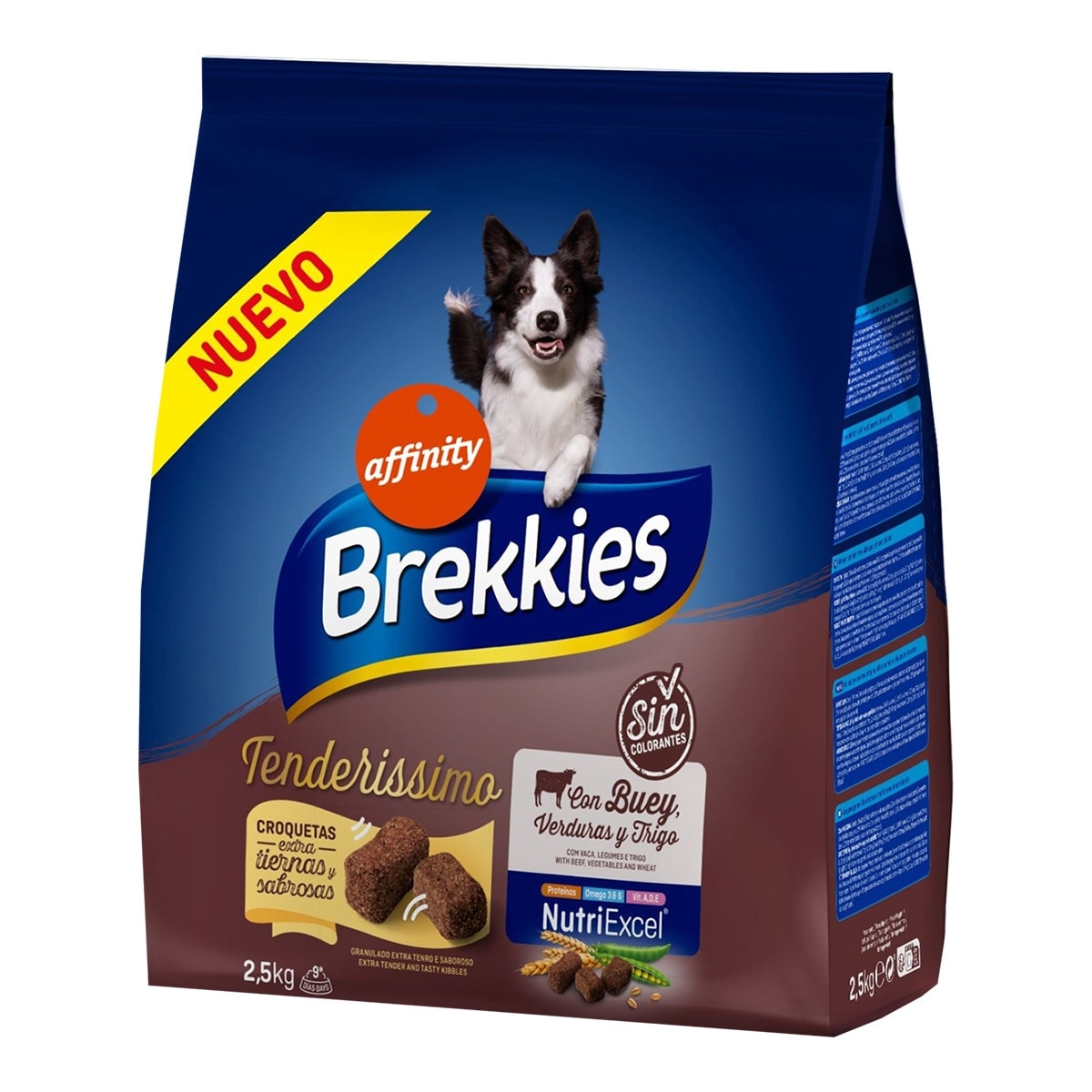 Brekkies - Pienso para perros adultos Brekkies Tenderissimo 2,5 kg