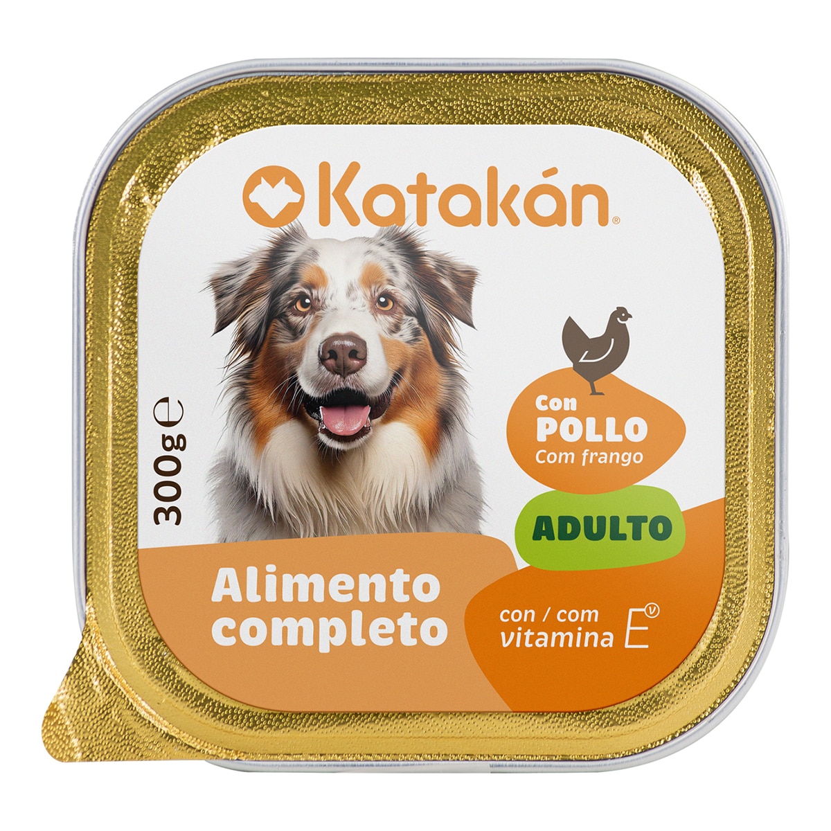 Katakán - Comida húmeda para perros adultos Katakán pollo 300 g