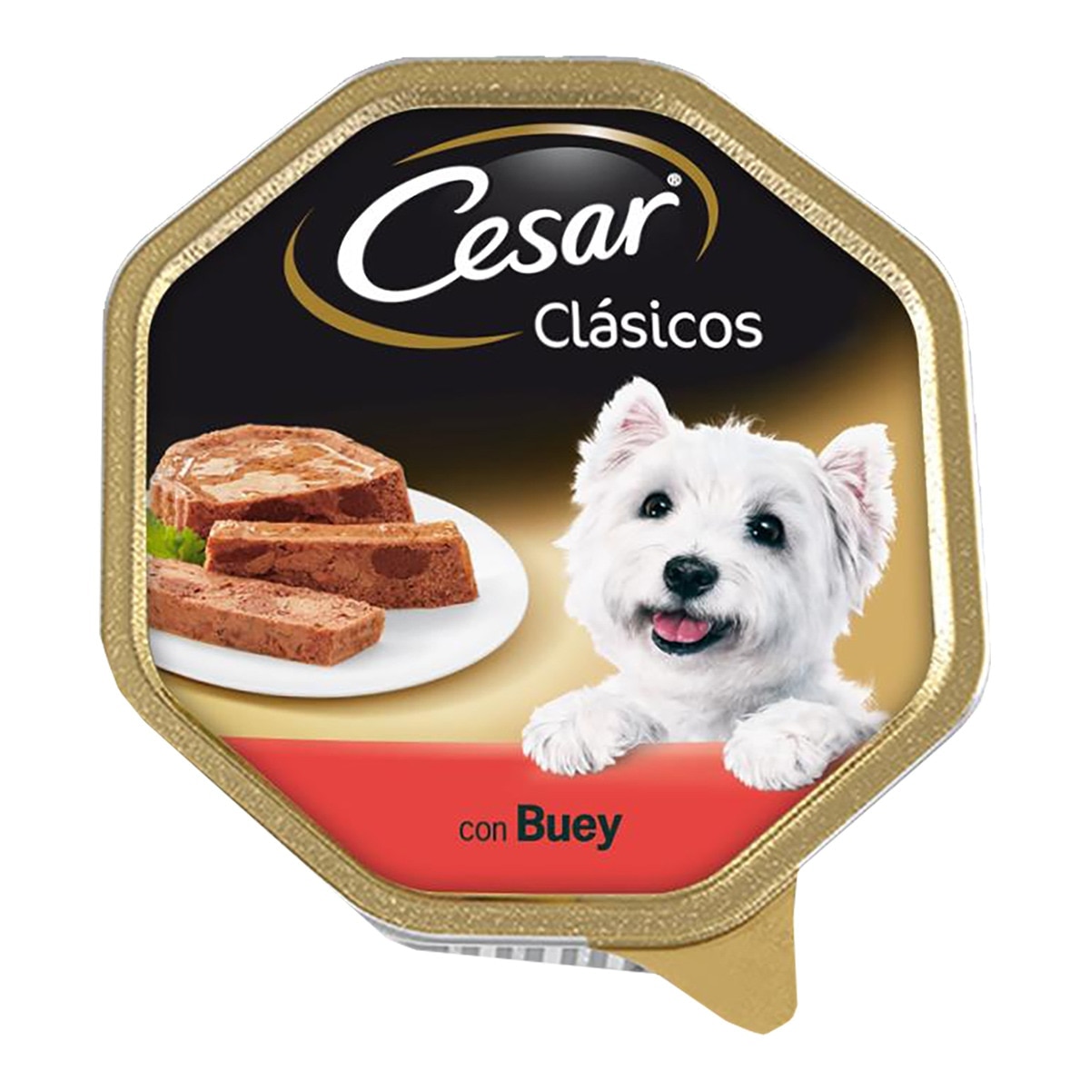 Cesar - Comida húmeda para perros Cesar Clásicos paté buey