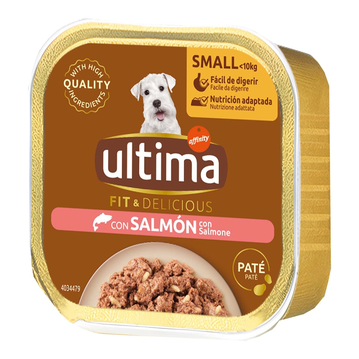 Ultima - Comida húmeda para perros Ultima pequeños Fit & Delicious Adult salmón 150 g