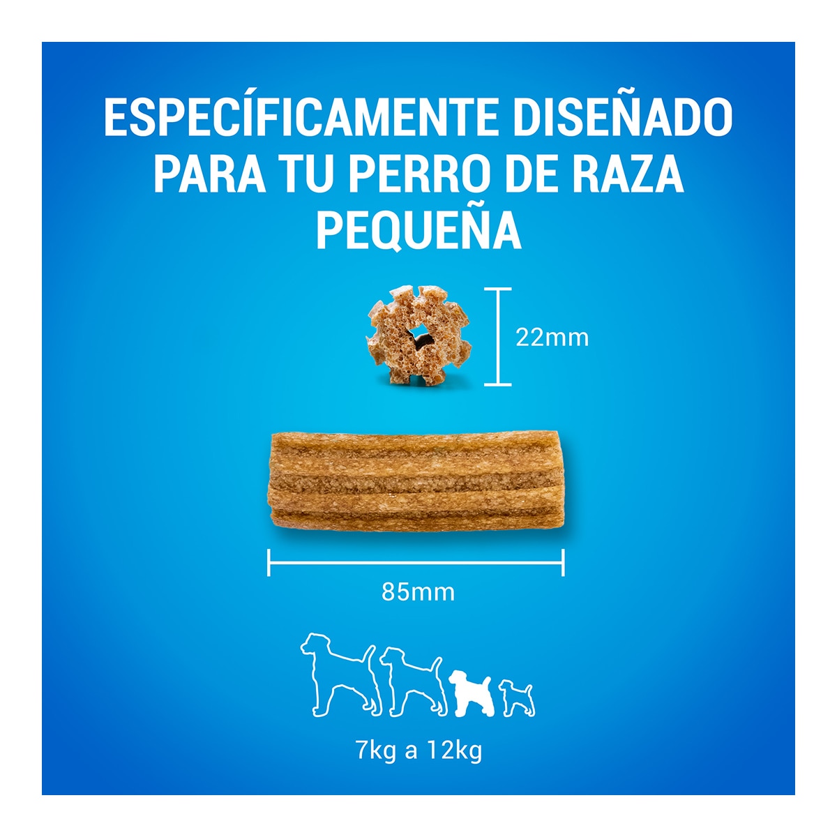 Imagen 5 de Snack dental para perros tamaño pequeño 30 unidades 16 g Dentalife