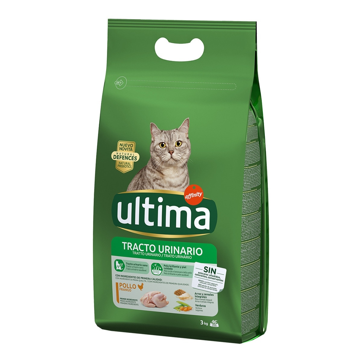 Ultima - Pienso para gatos Ultima Control Tracto Urinario pollo.