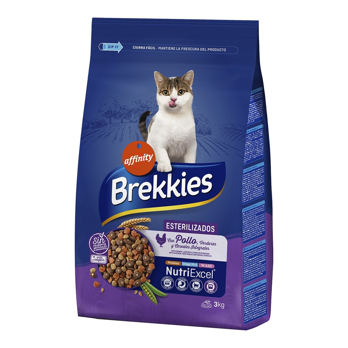 Brekkies - Pienso para gatos adultos Brekkies Esterilizados.