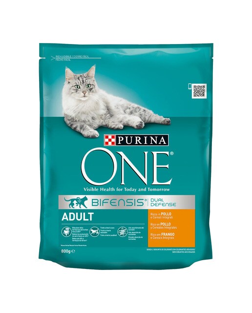 Purina One - Pienso para gatos adultos Purina One Bifensis pollo