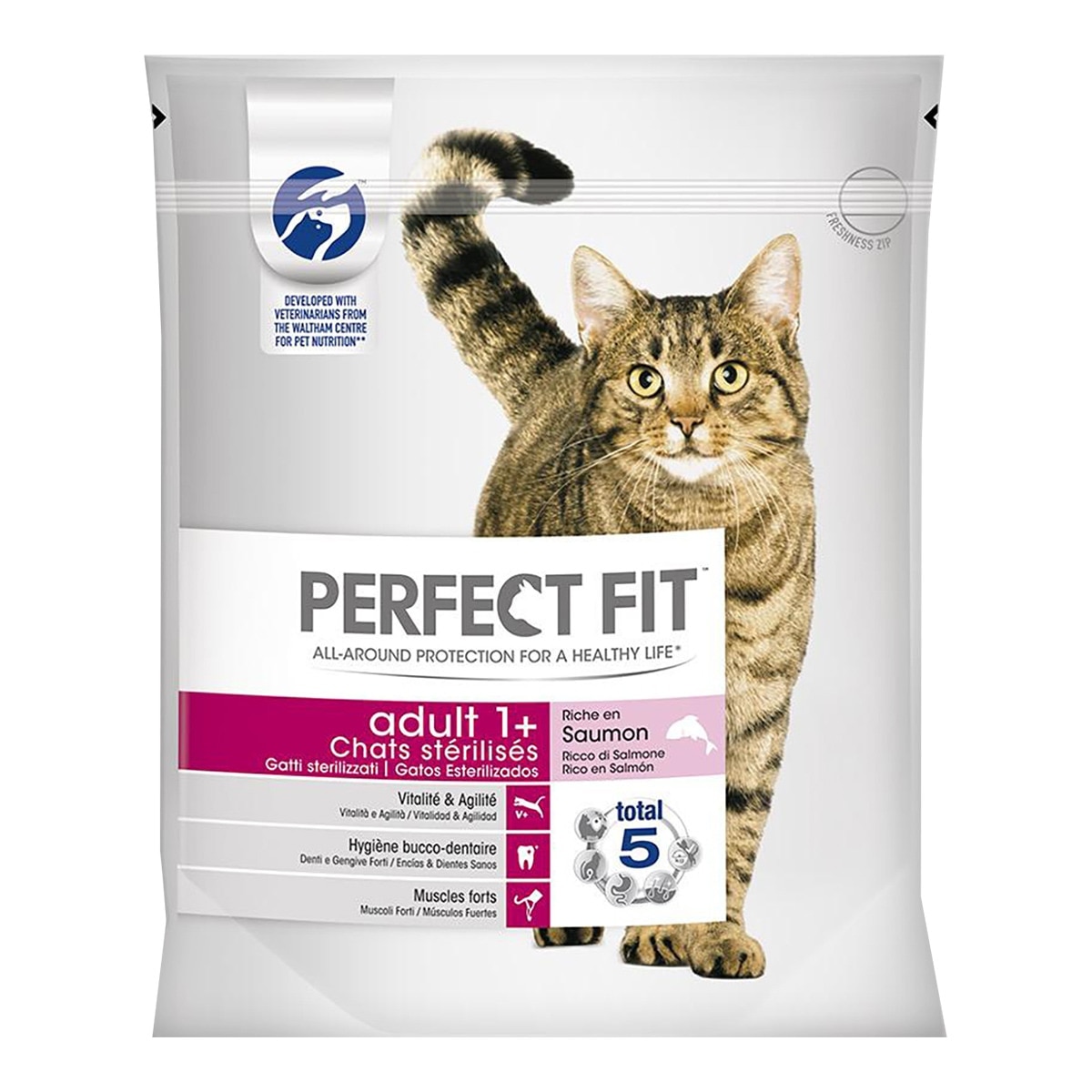 Perfect Fit - Pienso para gatos adultos Perfect Fit esterilizado salmón 1400 g