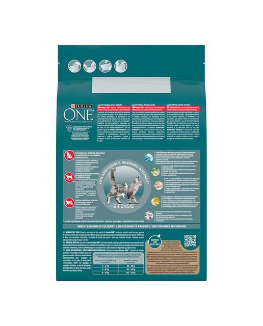 Pienso para gatos adultos esterilizados Purina One Bifensis pollo y trigo 2,8 kg 2