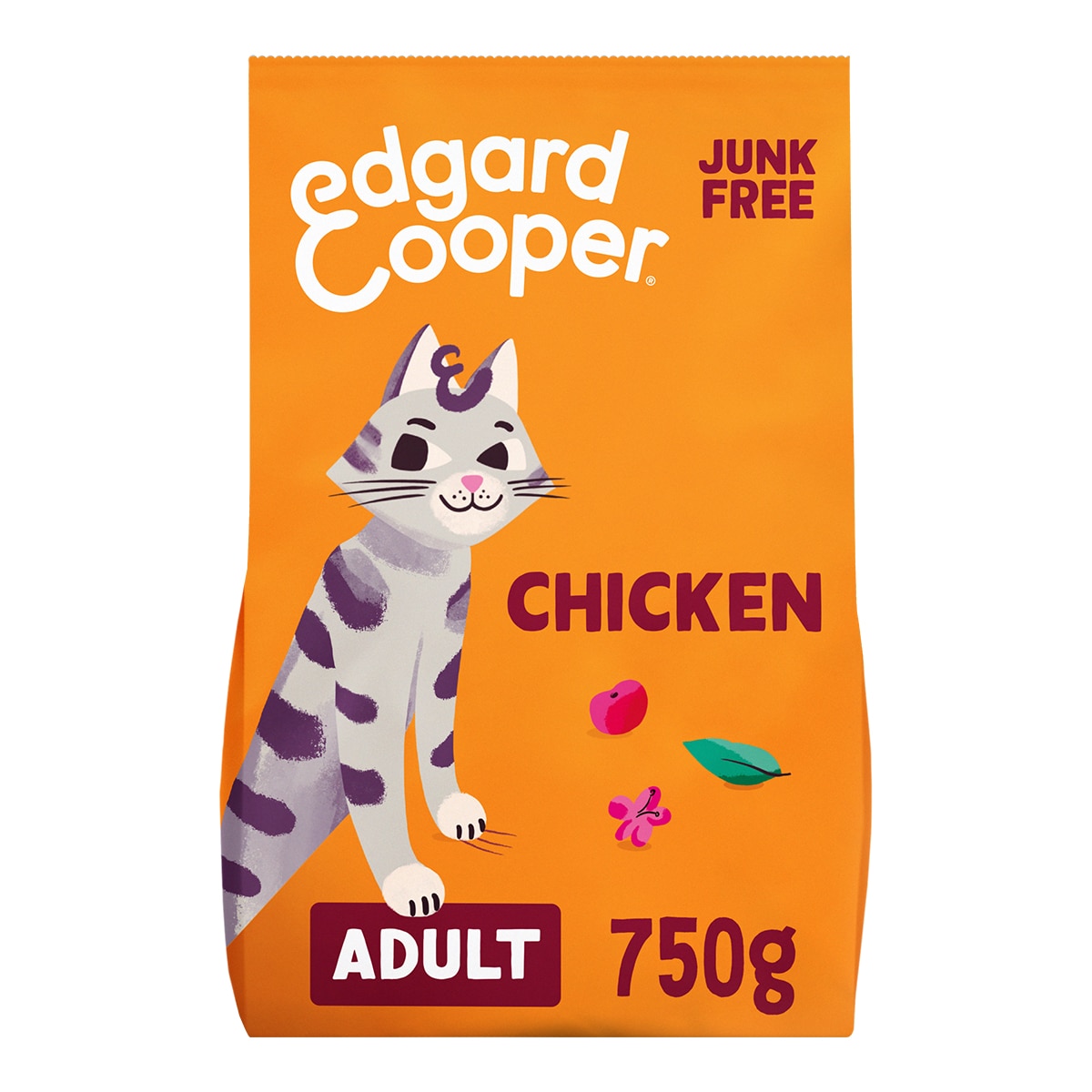 Imagen 0 de Pienso para gatos adultos Edgard & Cooper pollo sin cereales