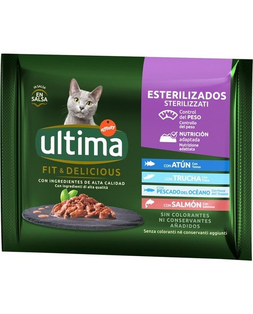 Gourmet Mon Petit - Comida húmeda para gatos adultos Gourmet Mon Petit Selección de pescados 6 x 50 g