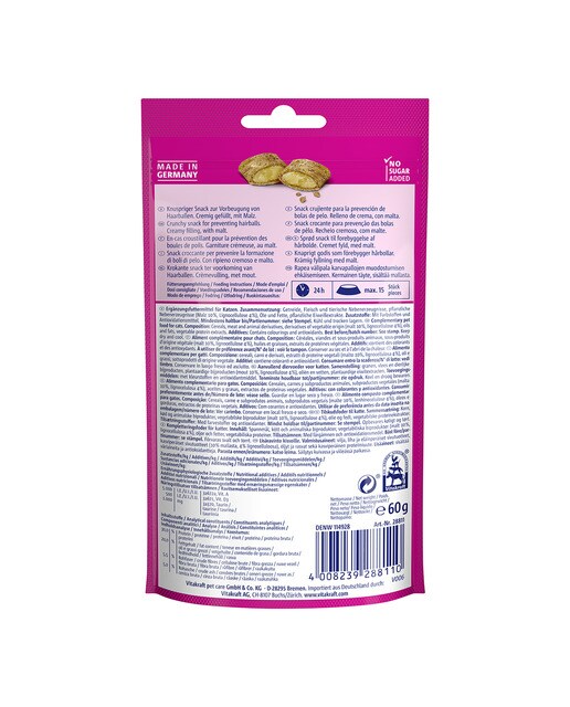 Snack para gatos adultos Vitakraft Crispy Crunch con malta 60 g 2