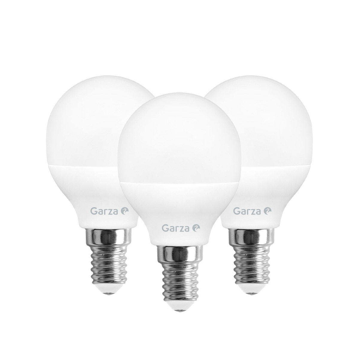 Imagen 0 de Pack de 3 bombillas LED esférica E14 8 W 810 lm 4000 K