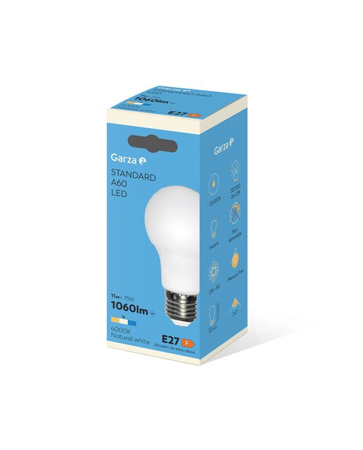 Lâmpada LED Standard E27 4000 K 1060 lm - 11 W Luz neutra (>=3000 K/<=5000 K).-2