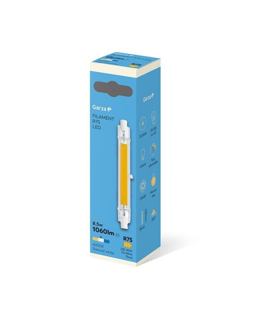 Lâmpada LED Linear R7s 1100 lm 4000 K - 8,5 W Luz neutra (>=3000 K/<=5000 K).-2