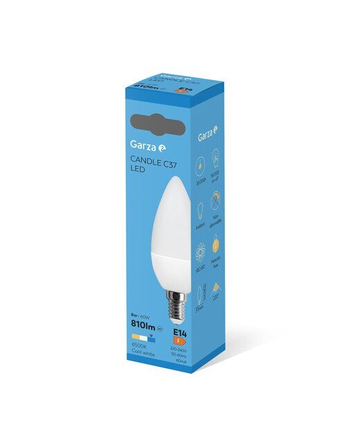 Lâmpada LED Vela E14 810 lm 6500 K - 8 W Luz fria (>= 5000 K).-2