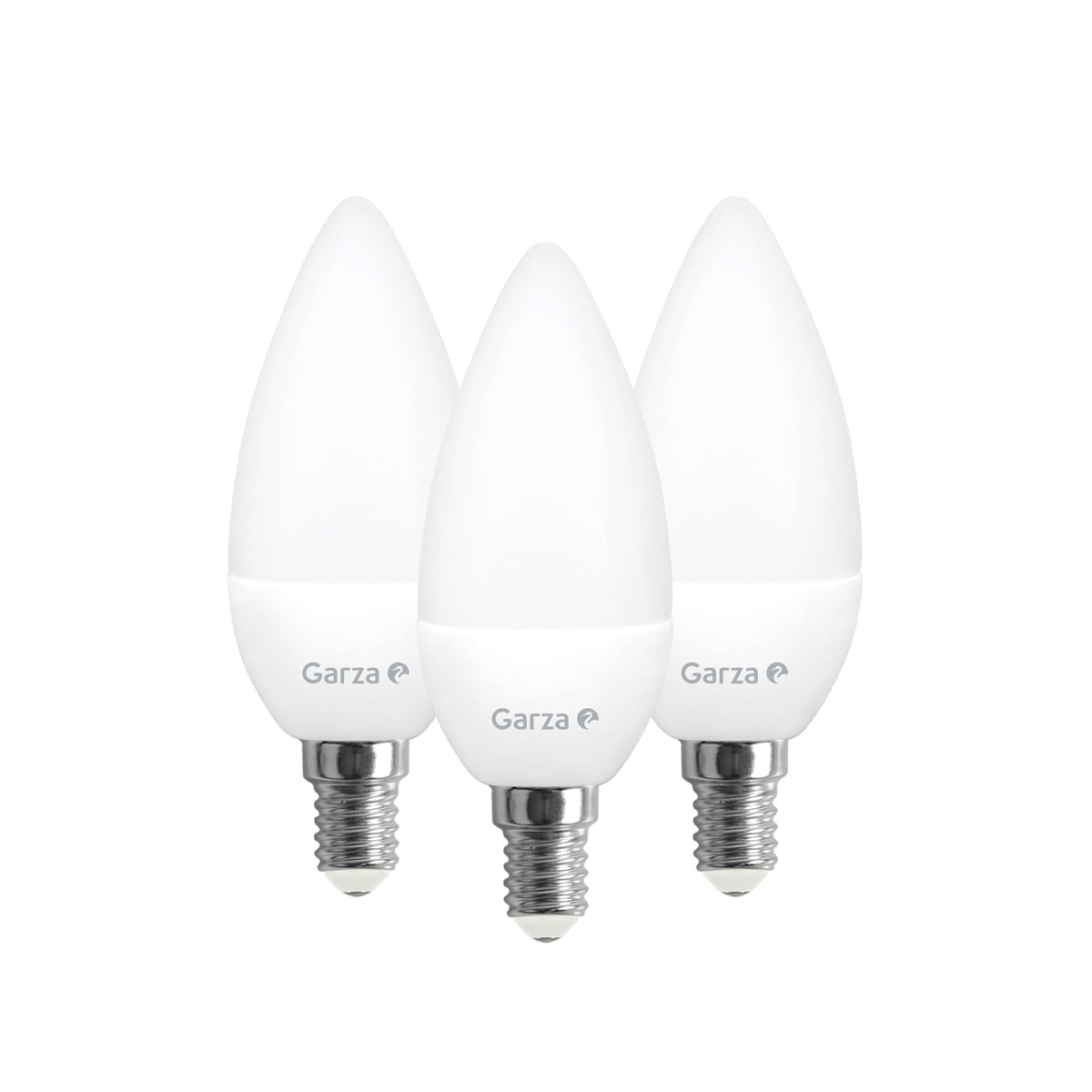 Imagen 0 de Pack de 3 bombillas LED Vela E14 5,5 W 470 lm 4000 K