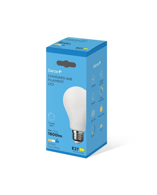 Lâmpada LED com Filamentos Opal Standard E27 - 13 W 5000 K 2