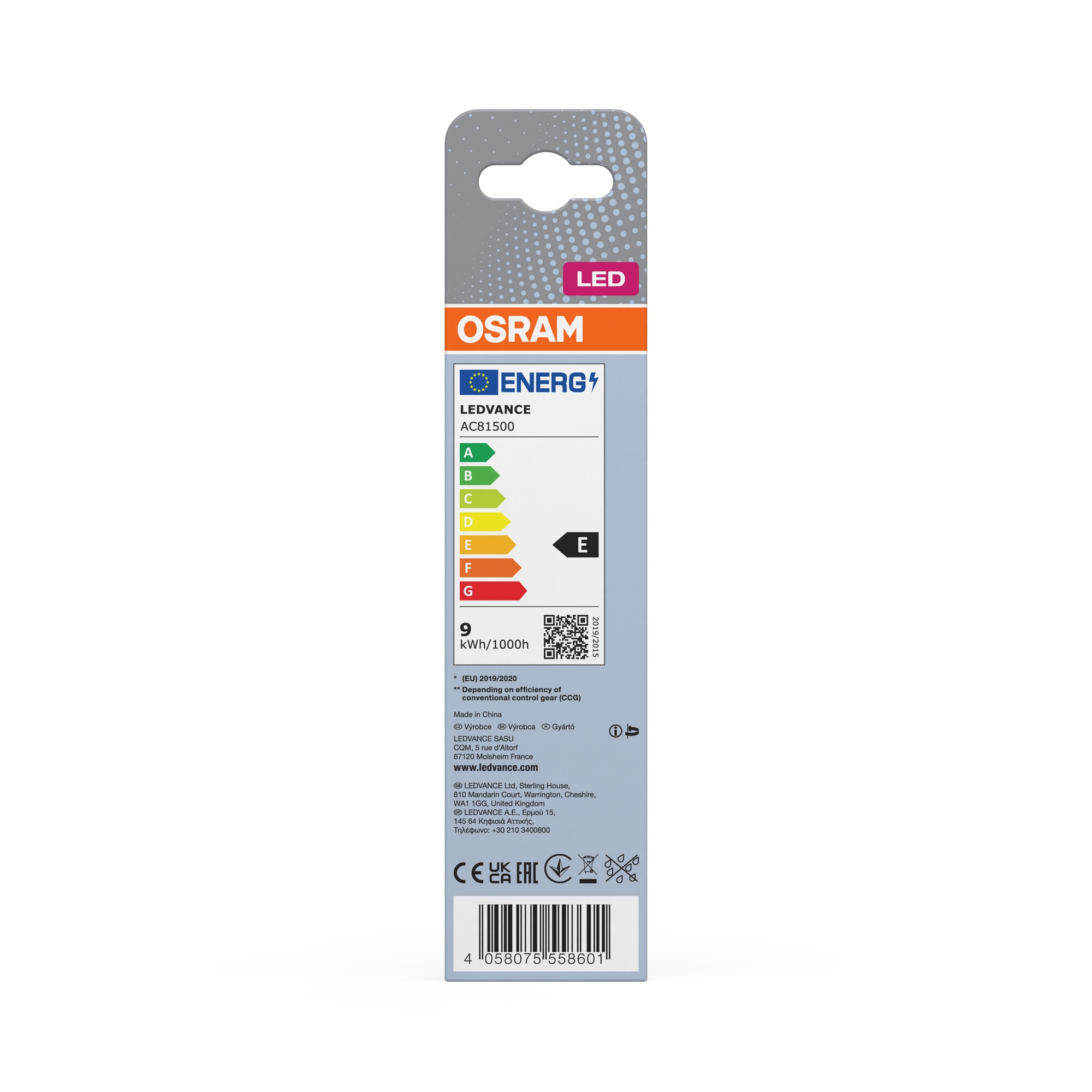 Lâmpada LED Especial 9 W G24D-3 4000 K Osram Dulux D Branco-4