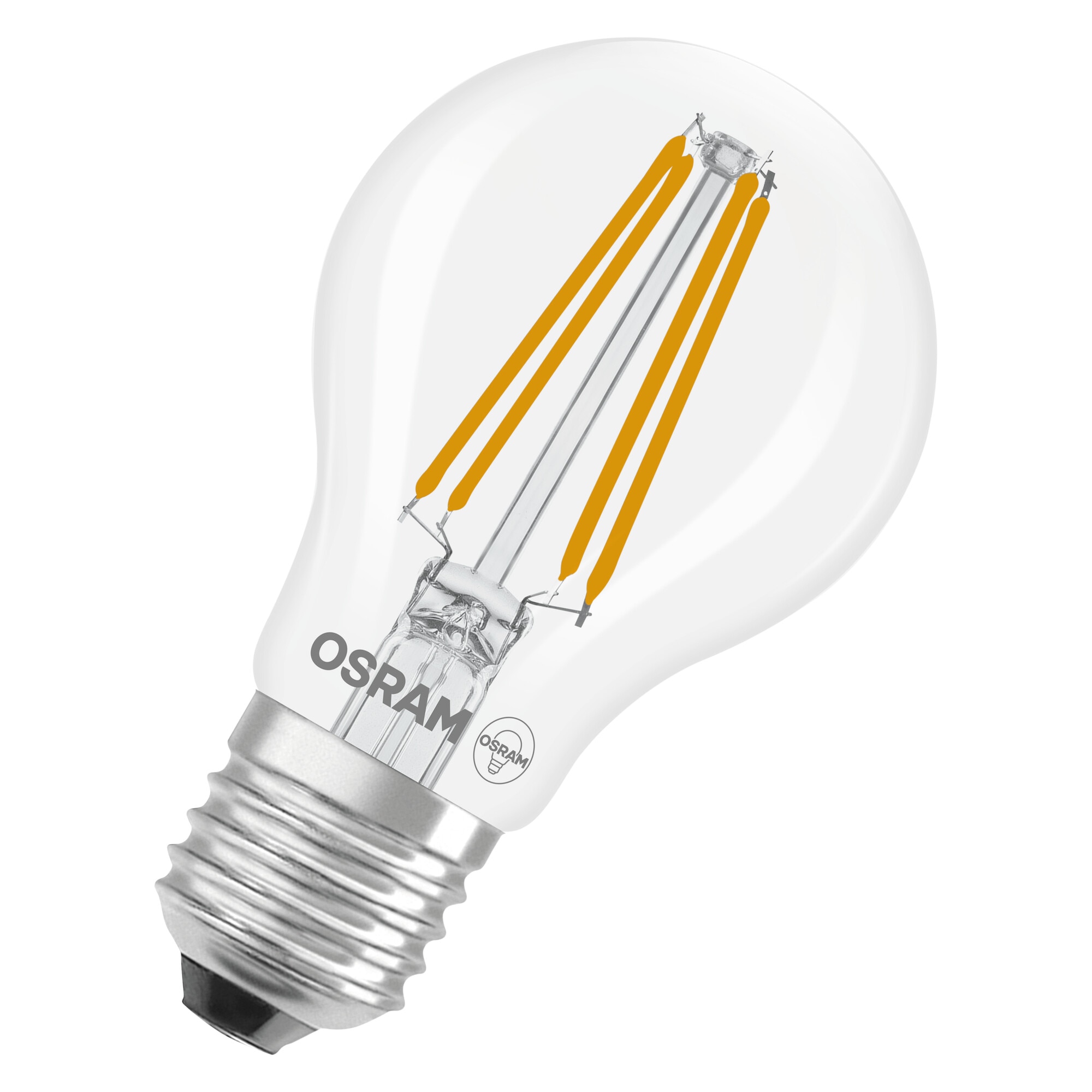 Imagen 0 de Bombilla LED Estándar Cristal Filamento E27 6,5W Luz Fría Osram