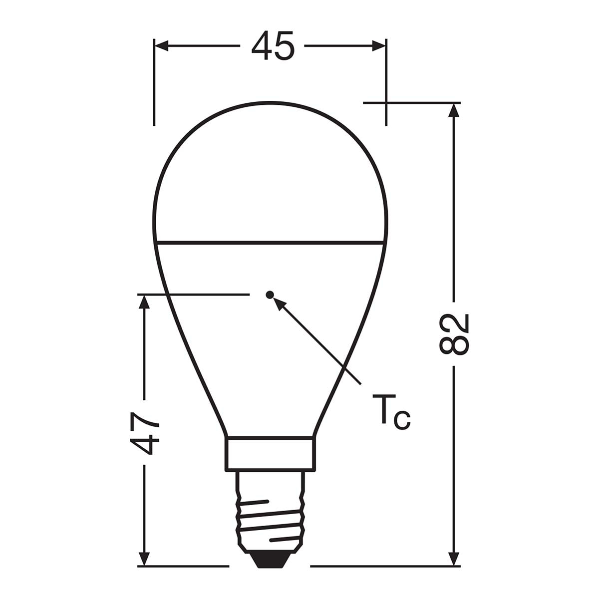 Bombilla LED Esférica E14 7W Luz Neutra Osram Blanco-2