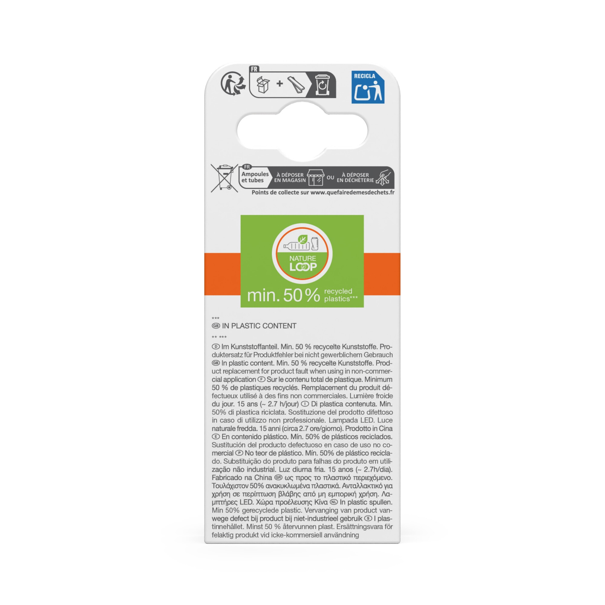 Bombilla LED Esférica E14 7W Luz Fría Osram Blanco-4